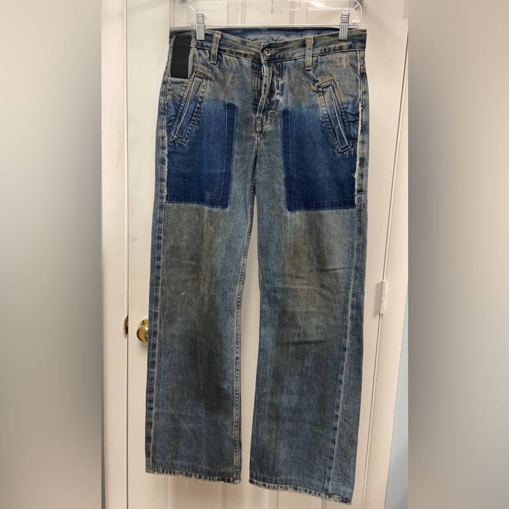 SLAB jeans streetwear distressed